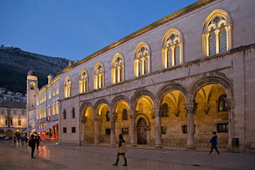 Dubrovnik, palacio del Rector. Croacia.