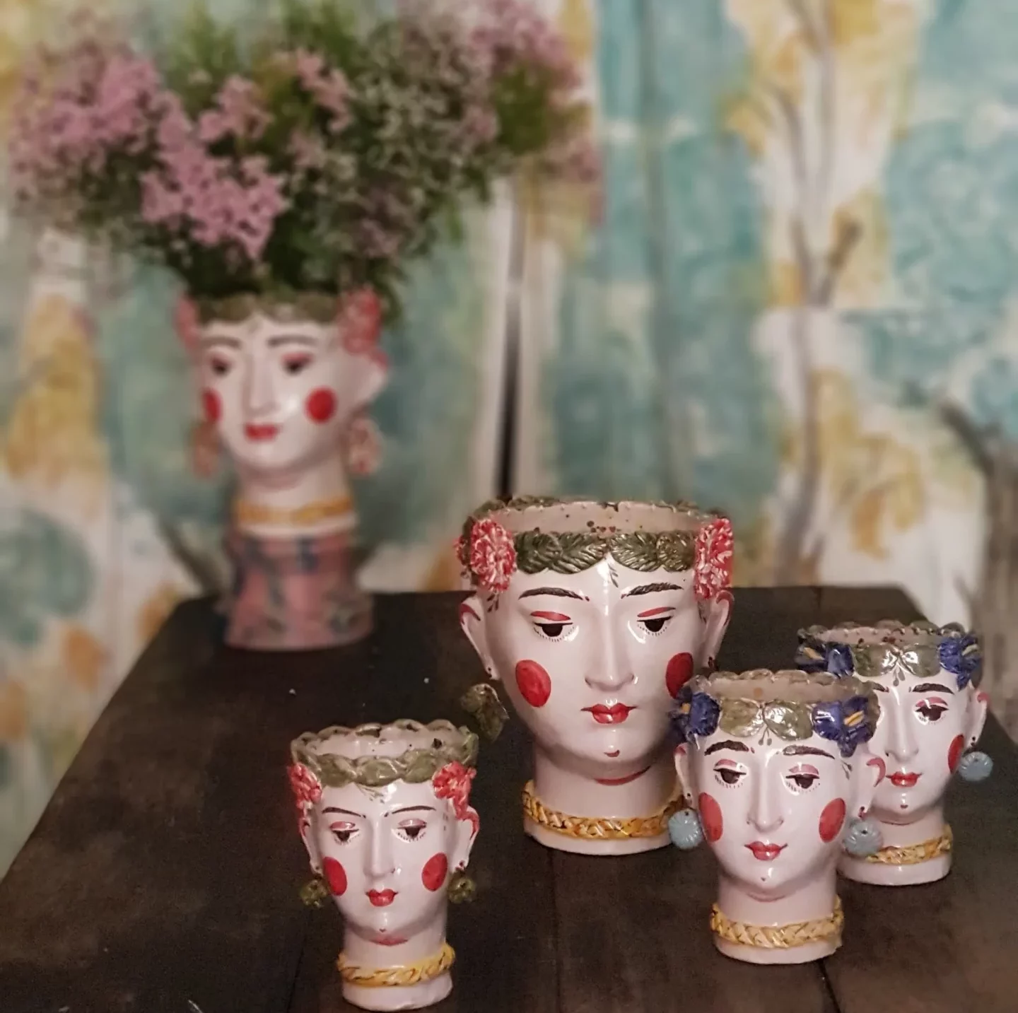 cabezas cerámica exvotos